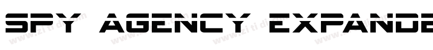 Spy Agency Expanded字体转换